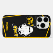 Chill Cool Ghost Zonnebril  Case-Mate iPhone Case (Achterkant (horizontaal))