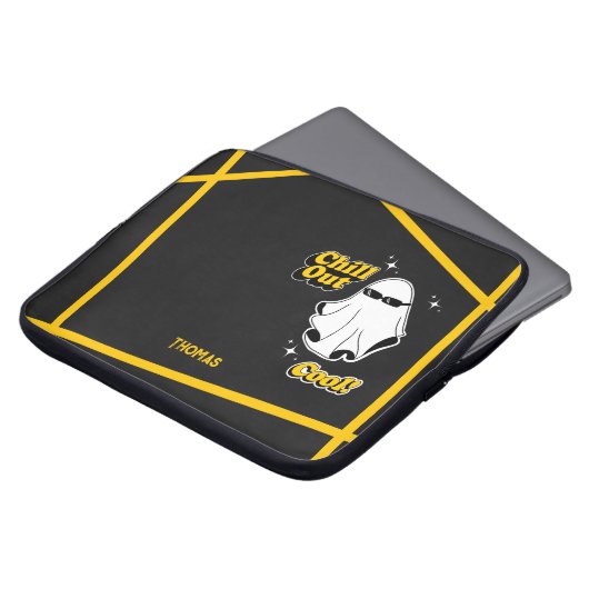 Chill Cool Ghost Zonnebril Elektronica Tas (Voorkant top)