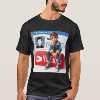 Chill & Creëer T-shirt: YouTube Edition T Shirt