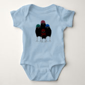 Chill Crows Baby Bodysuit (Voorkant)