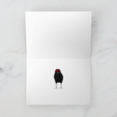 Chill Crows Wenskaart Bedankkaart (Binnen)