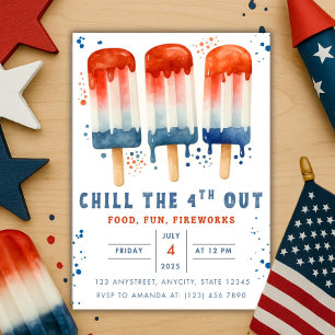 Chill de 4e uit 4 juli Onafhankelijkheidsdag Kaart