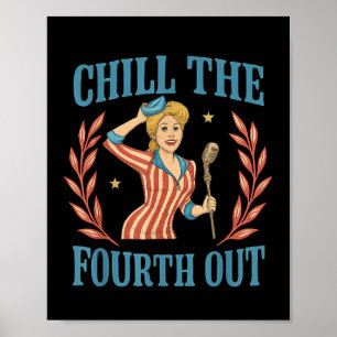 Chill de vierde uit 4 juli Mannen vrouwen Poster
