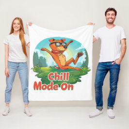 Chill Dog Mode Fleece Deken