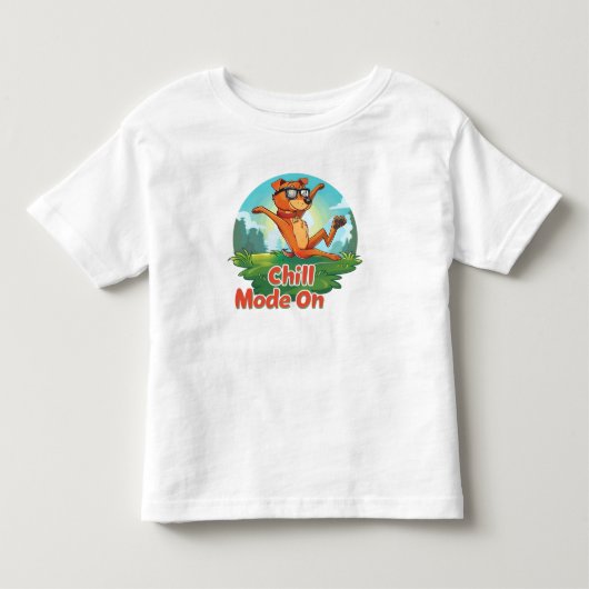 Chill Dog Mode T-shirt (Voorkant)