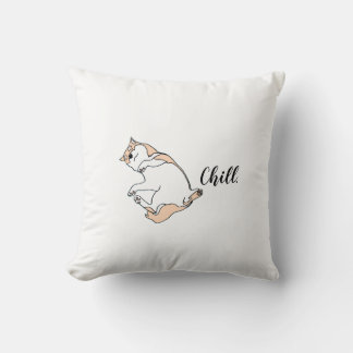 Chill Dog Pillow – Minimalistische Ontspannende Pu Kussen