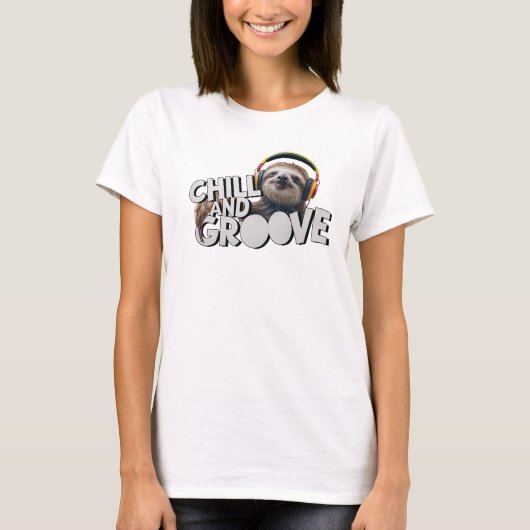 Chill en Groove T-shirt (Voorkant)