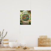 chill en koffie poster (Keuken)