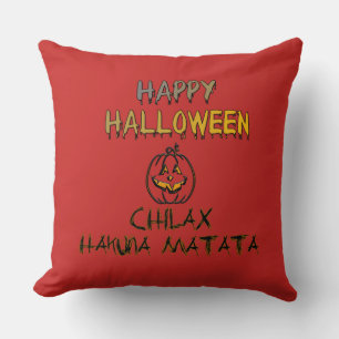 Chill en Relax Gelukkig Halloween Collectie Kussen