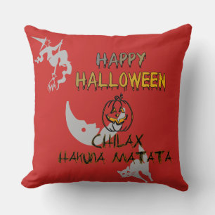 Chill en Relax Gelukkig Halloween Collectie Kussen
