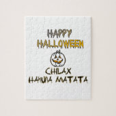 Chill en Relax. Happy Halloween Legpuzzel (Verticaal)