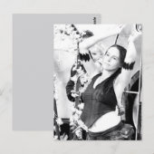 Chill Floor Girl Dancer Briefkaart (Voorkant / Achterkant)