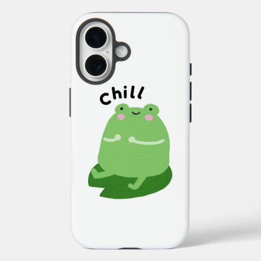 Chill Frog telefoonhoesje Case-Mate iPhone Case (Achterkant)