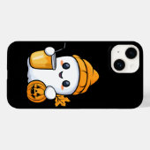 Chill Ghost Warm Coffee Gezellige Herfst Case-Mate iPhone Case (Achterkant (horizontaal))