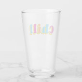 Chill Glas (Achterkant)