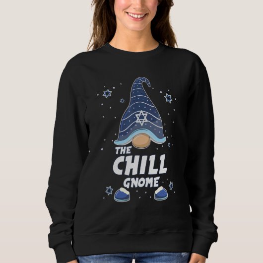 Chill Gnome Hanukkah Family Matching for men wome Trui (Voorkant)