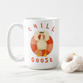 Chill Goose Funny Beach Zomer Vakantie Zwembad Flo Koffiemok