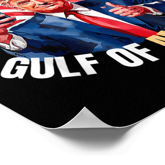 Chill groet uit de Golf van de Verenigde Staten Poster (Hoek)