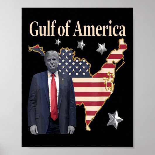 Chill Groeten uit de Golf van Amerika Patrio Poster (Voorkant)