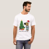 Chill guy kerst T-shirt (Voorkant volledig)