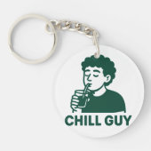 Chill Guy Sleutelhanger (Voorkant)