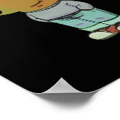 Chill Guys Funny Meme Cadeaus Poster (Hoek)