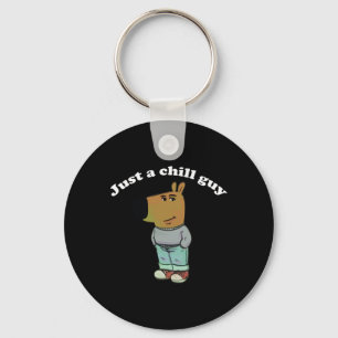 Chill Guys Funny Meme Cadeaus Sleutelhanger