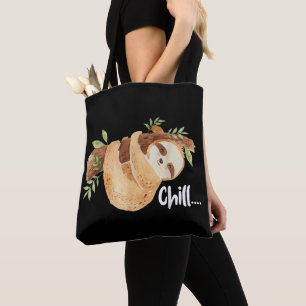 Chill Hangende Luiaard Wilde Dieren Dierenliefhebb Tote Bag