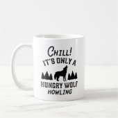 Chill Hungry Wolf Koffiemok (Links)