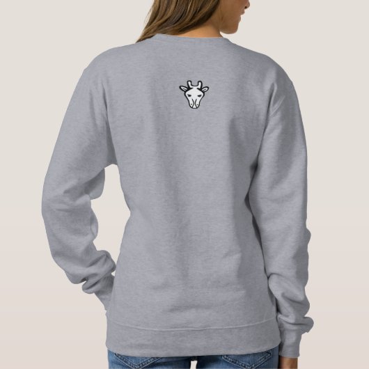 Chill Ice crème Sweatshirt (Achterkant)