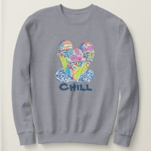 Chill Ice crème Sweatshirt