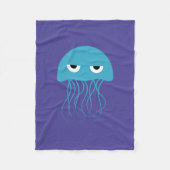 Chill Jellyfish Kinderen Fleece Deken (Voorkant)
