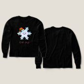 Chill Joy! - Cute Christmas Snowflake Smile (Voorkant /achterkant)