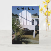 "CHILL" KAART (Gele Bloem)