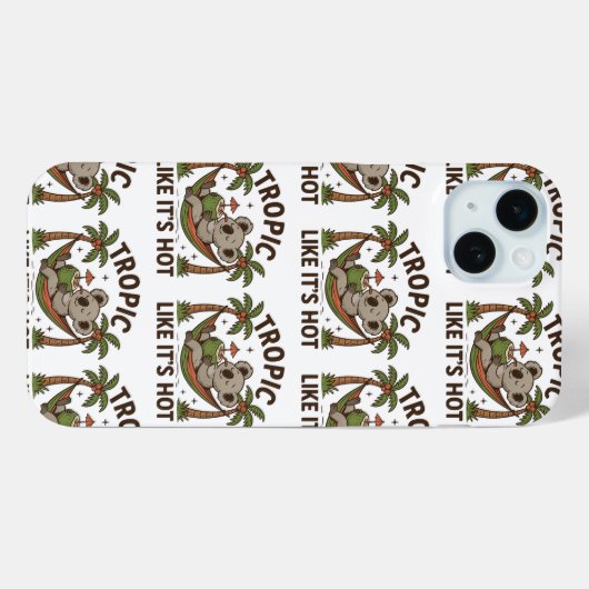  Chill Koala Vibes Case-Mate iPhone Case (Achterkant (horizontaal))