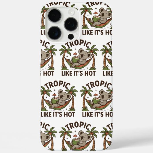 Chill Koala Vibes Case-Mate iPhone Case (Achterkant)
