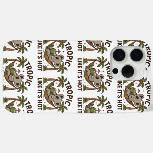 Chill Koala Vibes Case-Mate iPhone Case (Achterkant (horizontaal))