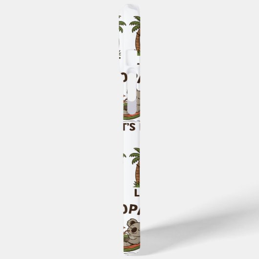 Chill Koala Vibes Case-Mate iPhone Case (Achterkant / Links)