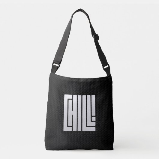 Chill - Licht wit Mix Edition Crossbody tas (Voorkant)