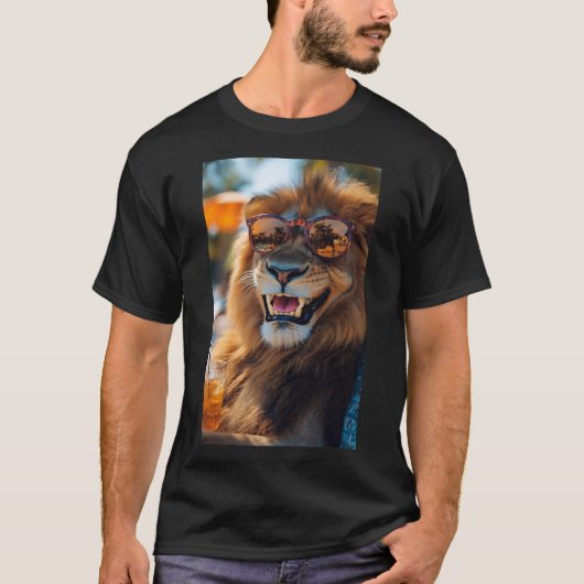 Chill like a King and smile T-shirt (Voorkant)