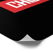 Chill like Hill - Presidentiële verkiezingen 2016  Poster (Hoek)