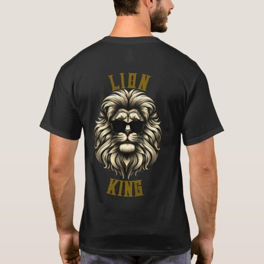 Chill Lion King T-shirt (Achterkant)