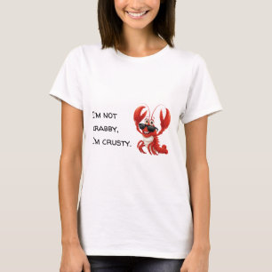 Chill Lobster T-shirt – Cartoon Beach Style Shirt
