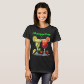Chill Margarita Cocktail Graphic T-shirt (Voorkant volledig)