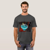 Chill Margarita Cocktail Vibes T-shirt (Voorkant volledig)