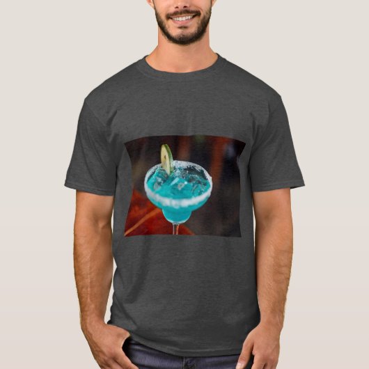 Chill Margarita Cocktail Vibes T-shirt (Voorkant)