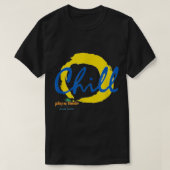 Chill ... Mijn huis weg van huis... Aruba T-shirt (Design voorkant)