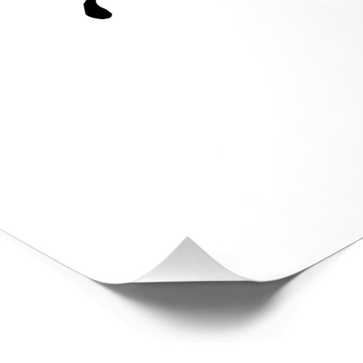 Chill Minimalistisch Typografie Perfect Poster (Hoek)