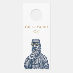 Chill Mode: AAN Vintage Kunst Deur Hanger
