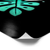 Chill Mode Activated - Glad Glanzend Poster (Hoek)